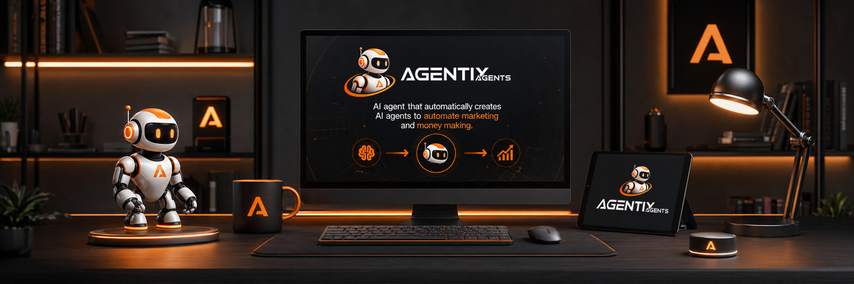 Agentix AI Agents - Activate, Automate, Profit workflow