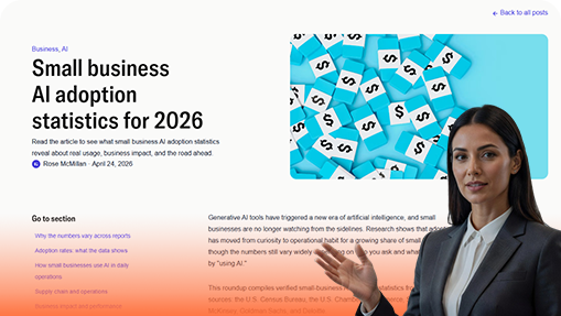 Salesforce small business AI survey
