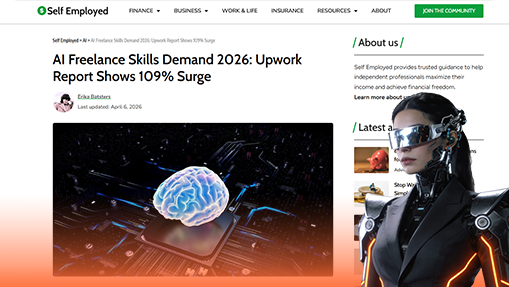 Upwork AI freelance demand report